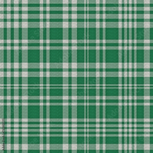 Seamless tartan plaid pattern. Checkered fabric texture print in spring theme with Multi check fabric type pattern background. Green colour check patterns.