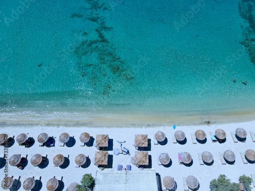 Drone photo of Prassa Beach in Kimolos photo