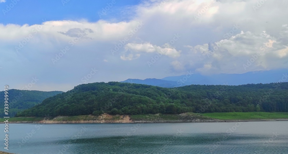 lake and mountains lake and mountains