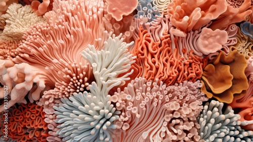 ocean coral texture