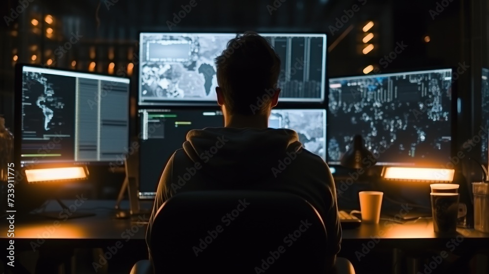 Programmers sit in front of the computer and write the source code and make changes to it Programmers sit in front of the computer and write the source code and make changes to it