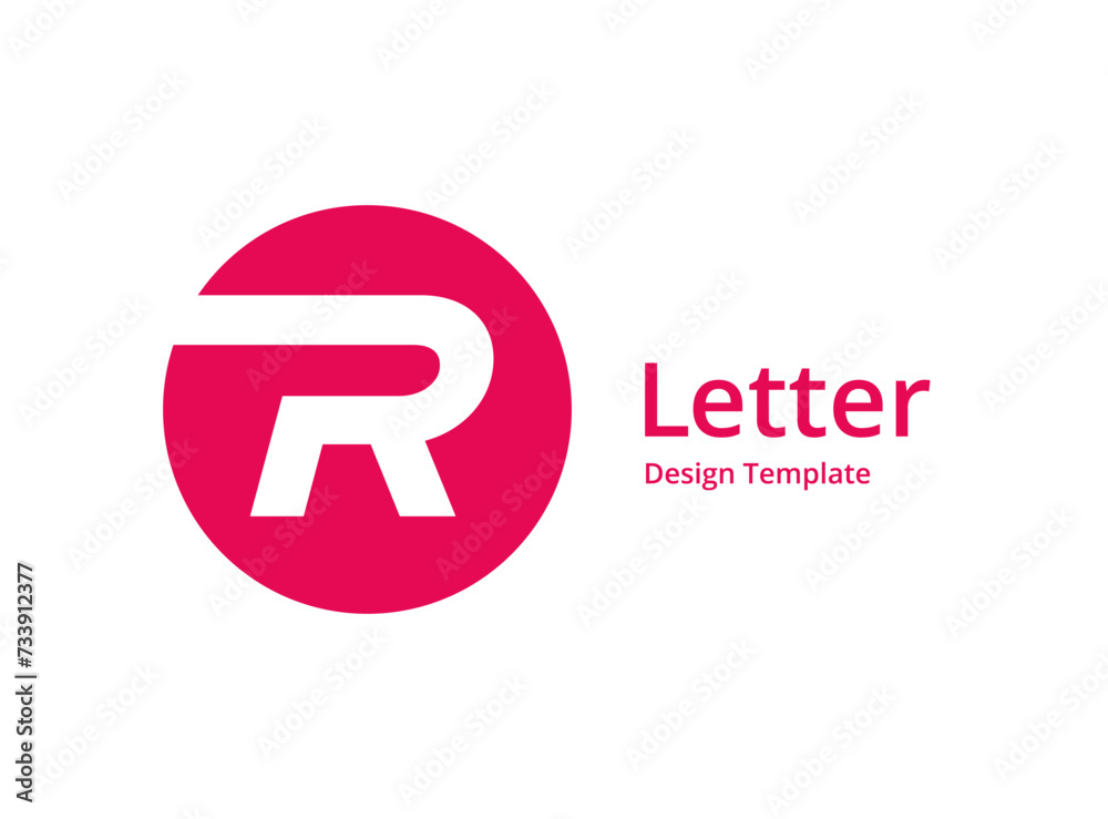 Letter R logo icon design template elements Letter R logo icon design template elements