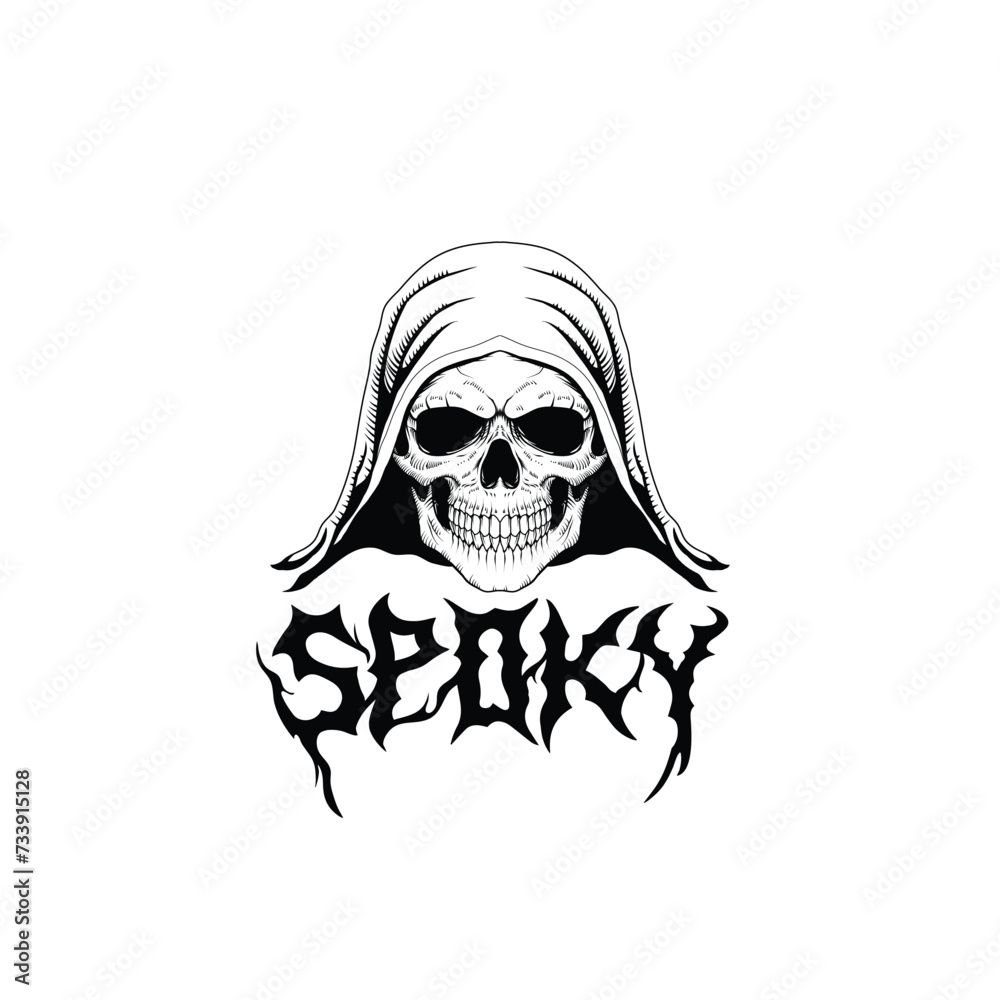 skull head vector logo template skull head vector logo template