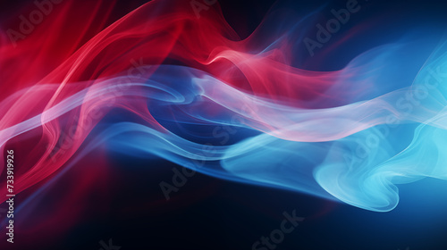 Red blue Creative design abstract wallpaper Ai generated image