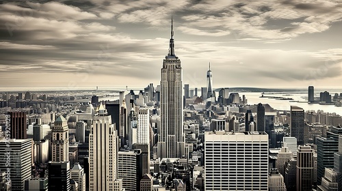 skyscraper new york empire state building