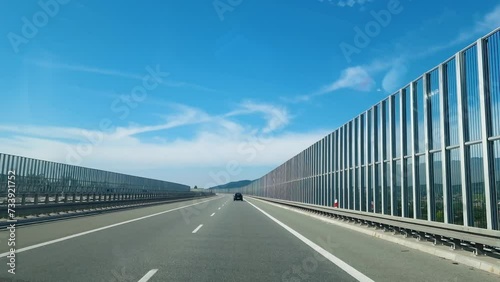 speed highway fence protective screen freeway fence dust wind road noise insulation photo