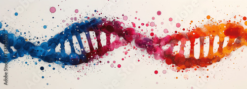 Whole genome sequence background photo