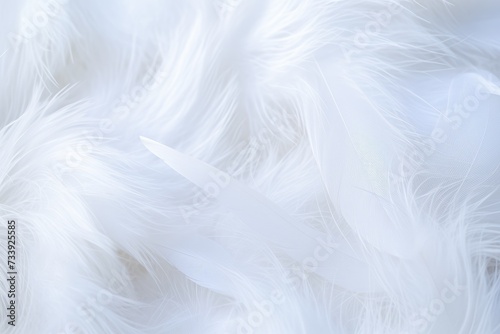 Closeup  white and feathers background for peace  white and feathers background for spirituality for God  religion and hope  Ai generated