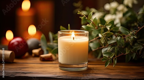 aromatherapy candle essential oil