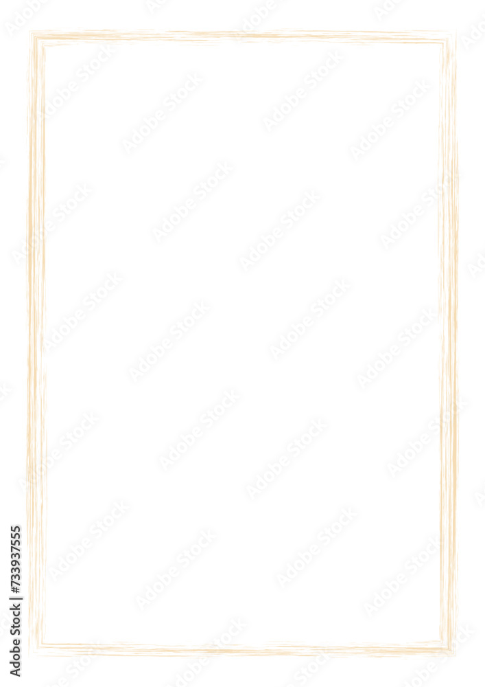 Vector grunge frame with space for your text or image. vector Grunge square border, grunge frame for yor text and photo, on white background. 