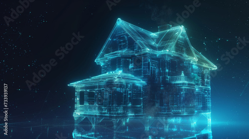 House hologram concept photo