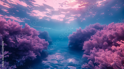 Cartoonish Underwater Magic: Dive into the Fun! © Az_Background
