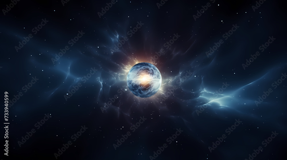 Fototapeta premium Explore the universe and decipher endless interstellar mysteries