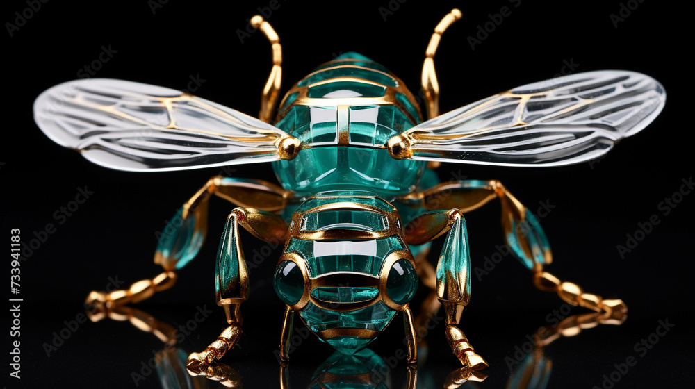 Fototapeta premium black and white spider high definition(hd) photographic creative image