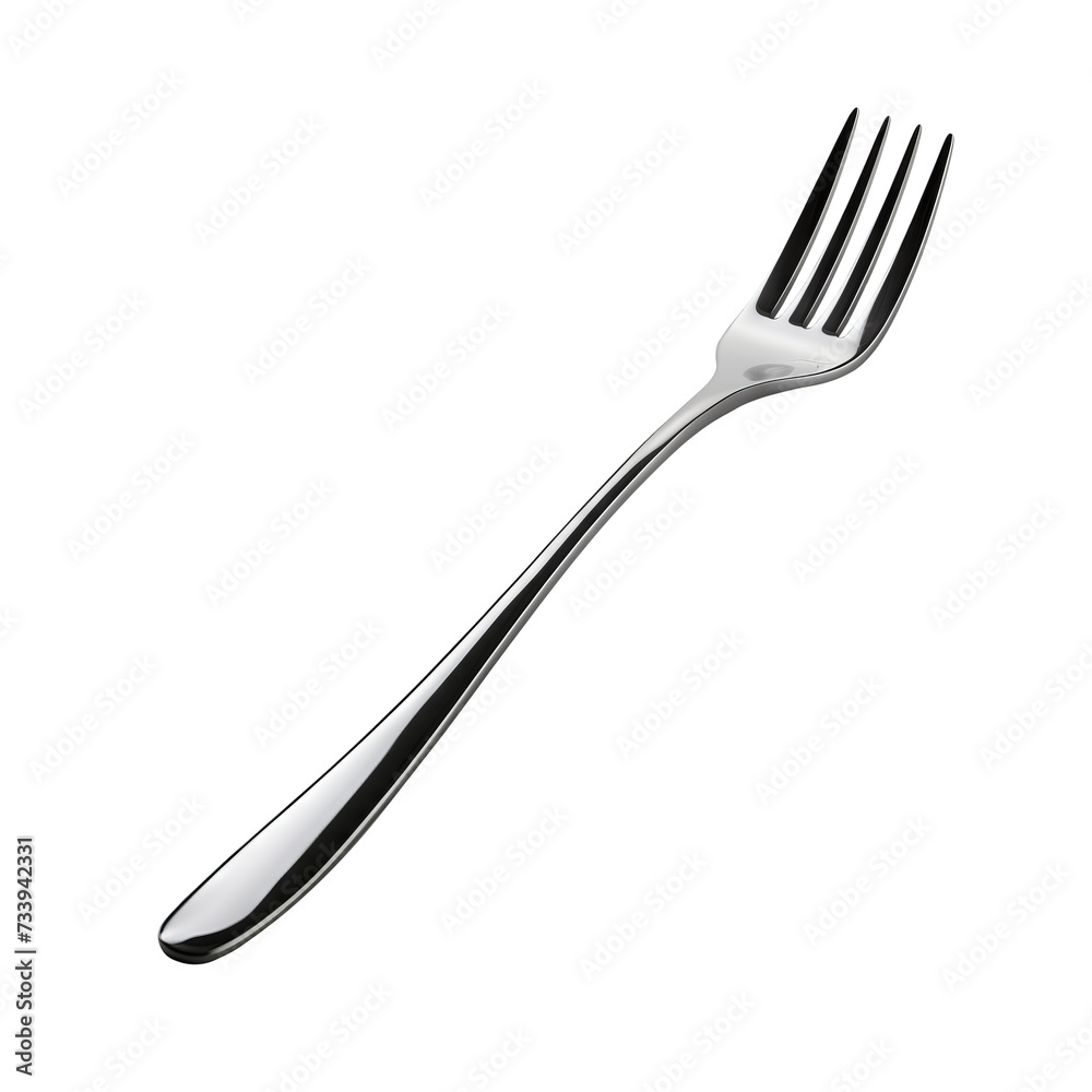 Fork isolated on a transparent background. Fork isolated on a transparent background.