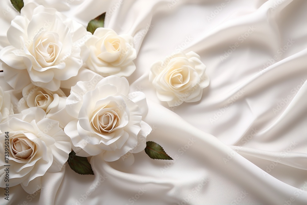 wedding background with flowers, place for text, delicate tones, aesthetic wedding background with flowers, place for text, delicate tones, aesthetic