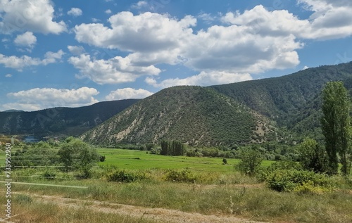 turkish landscape and perfect highways