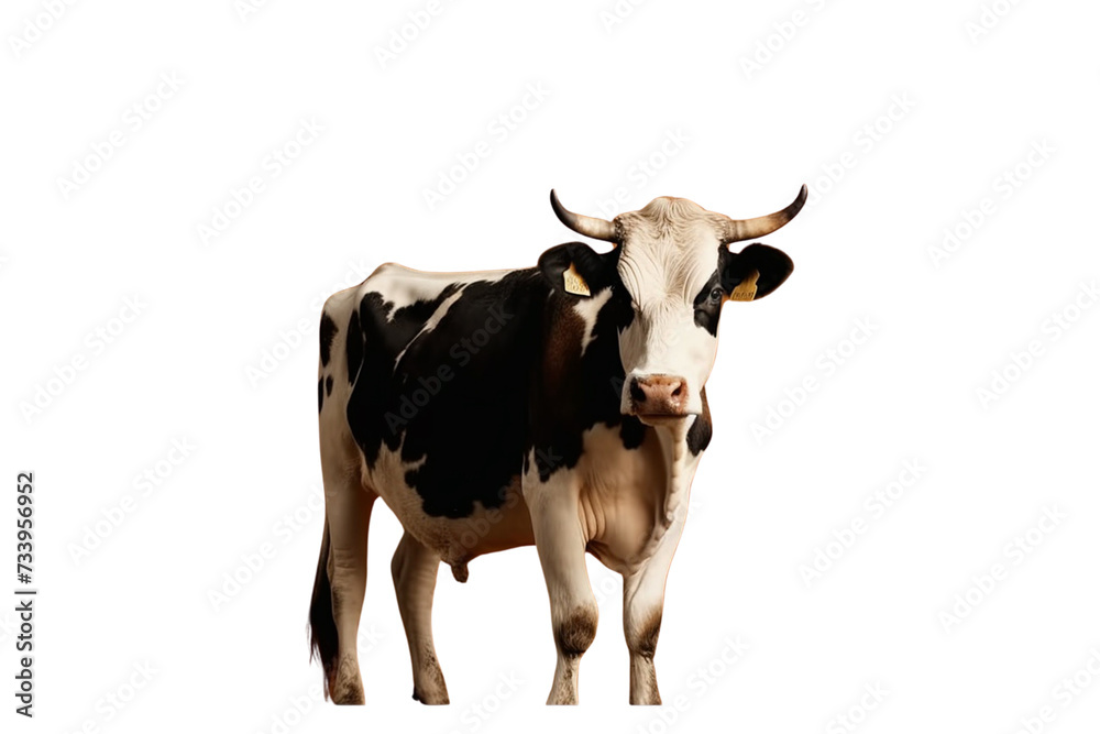PNG Image of Cow on Transparent Background