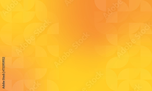 abstract orange background with circles