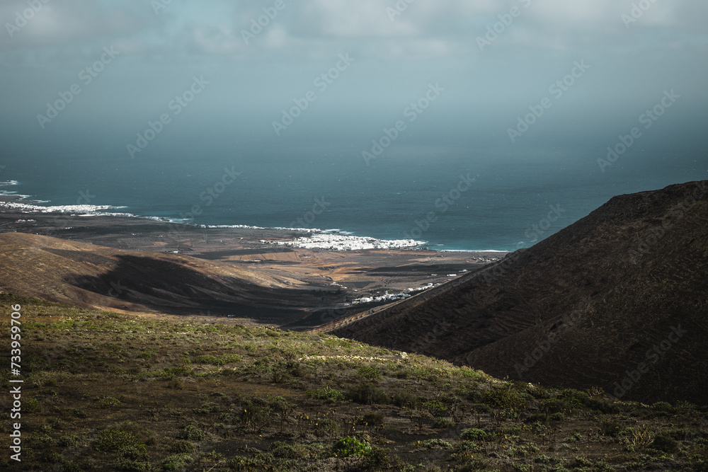 Arrieta landscape in Lanzarote
