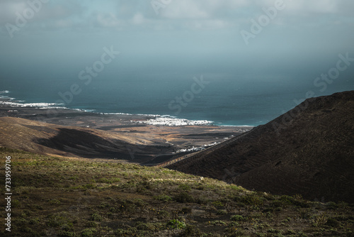 Arrieta landscape in Lanzarote photo
