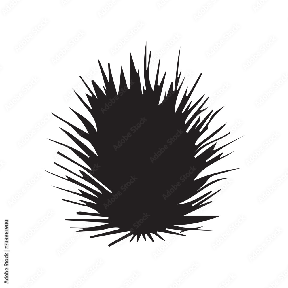 Brush circles round shape Stock black color design. Brush circles round shape Stock black color design.