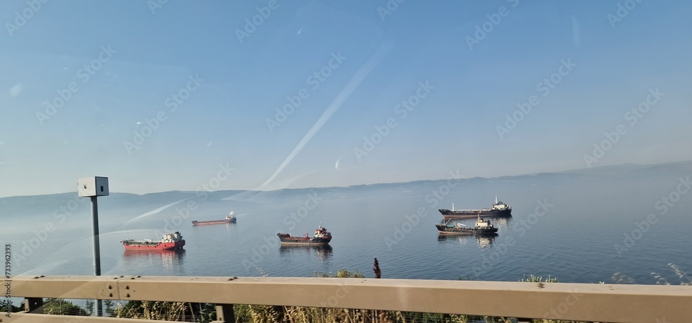 driving through Turkey on nice highways