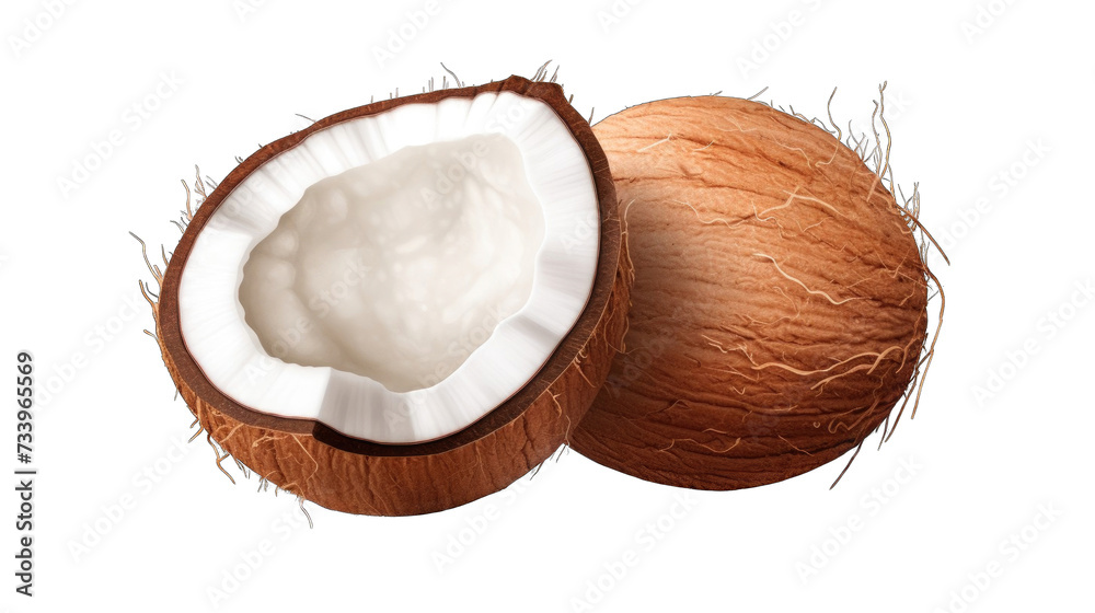Fresh half coconut png Fresh half coconut png