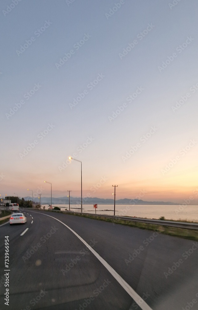 Fototapeta premium coast of black sea in Turkey