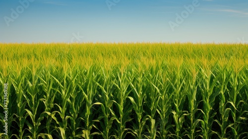 field illinois corn photo