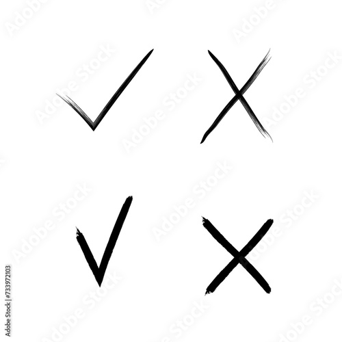 True or false vector symbol set