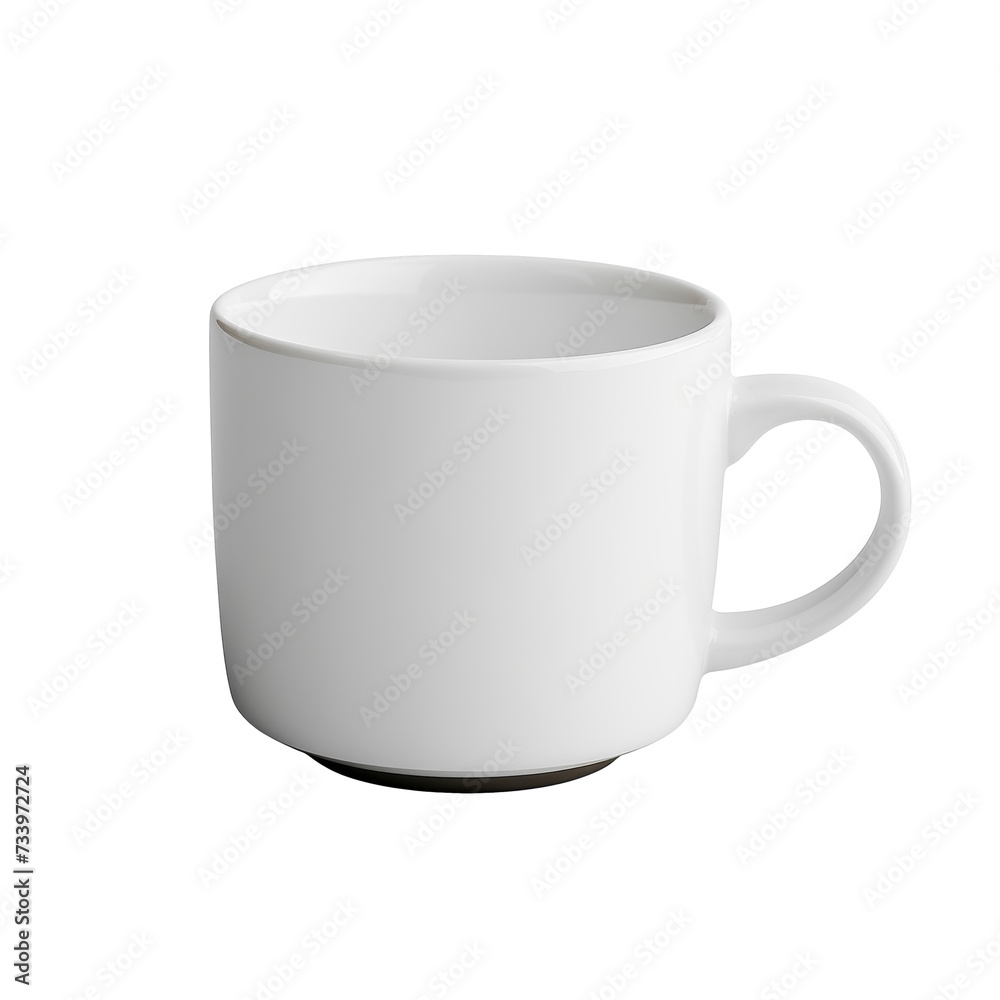 White Tea Mug isolated on a transparent background. White Tea Mug isolated on a transparent background.