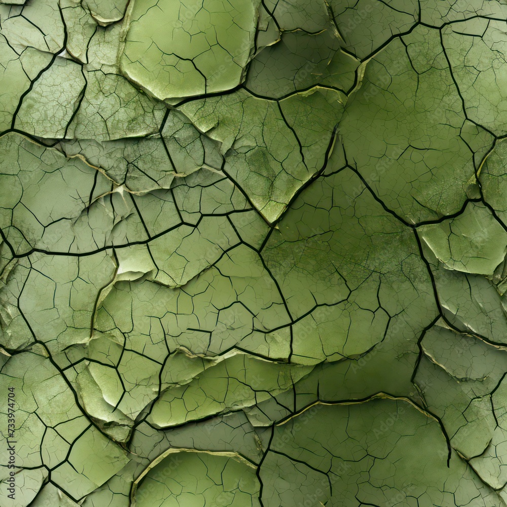 Seamless abstract organic green texture pattern