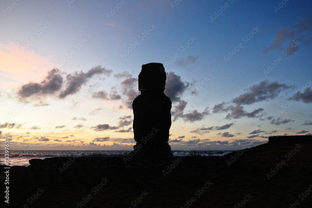 Isola di Pasqua;
Rapa Nui;
Easter Island;
moai;
statues;