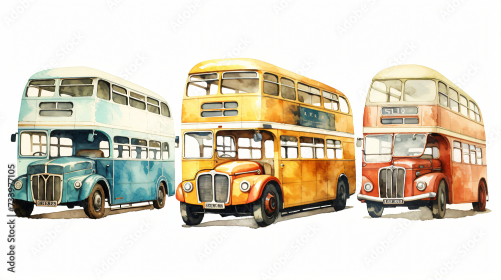 vintage buses