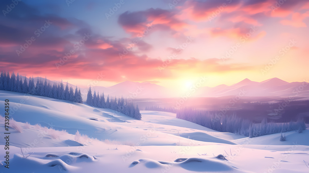 The white snow is falling in winter, entering the world of ice and snow The white snow is falling in winter, entering the world of ice and snow