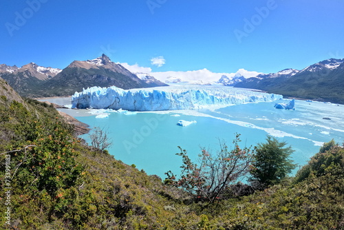 Patagonia: panorami; natura; perito moreno; montagne; neve; ghiacciaio; © Viviana