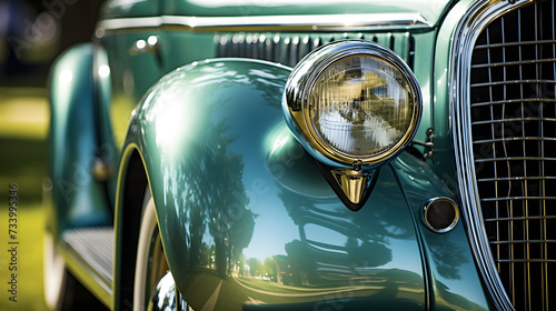 Vintage Luxury: A Classic FG Car Capturing Timeless Sophistication and Unmatched Elegance © Evan