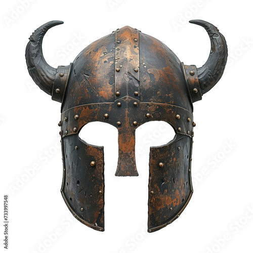 Wallpaper Mural viking war helmet isolated on transparent background ,generative ai Torontodigital.ca