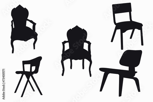 chair silhouettes