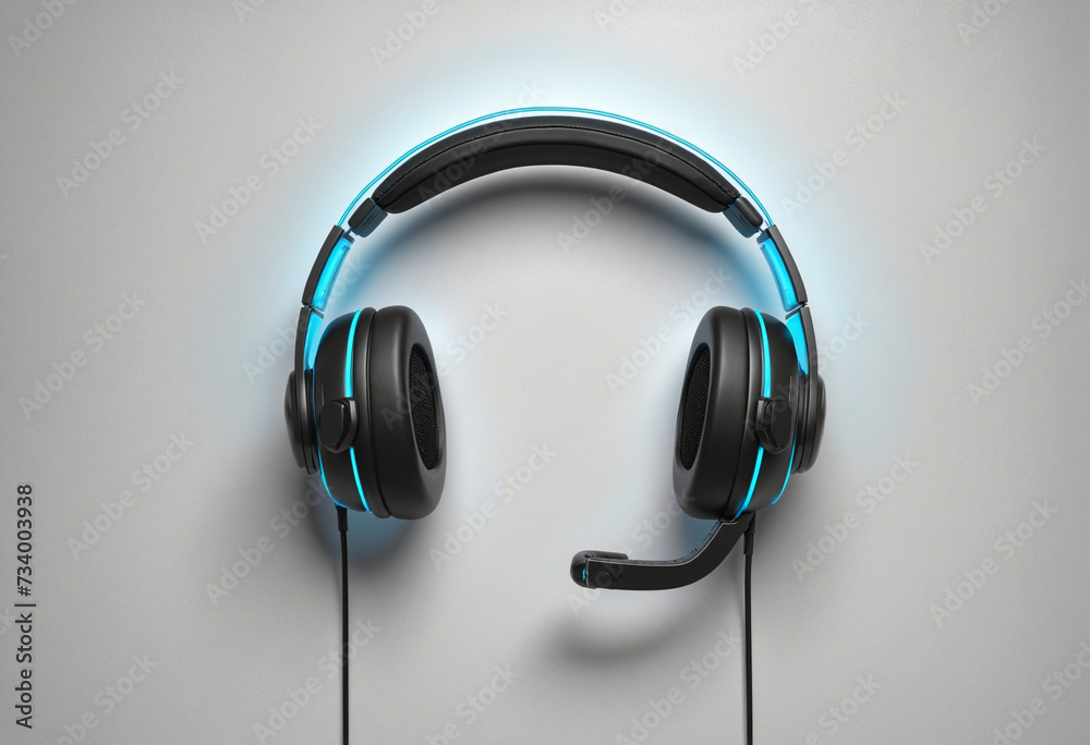 Neon On Air Sign with Headset for Wall Decoration