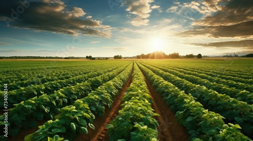 crop potato farm