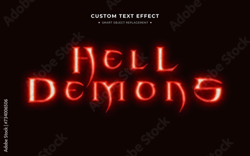 Horror Movie 3D Text Style Effect