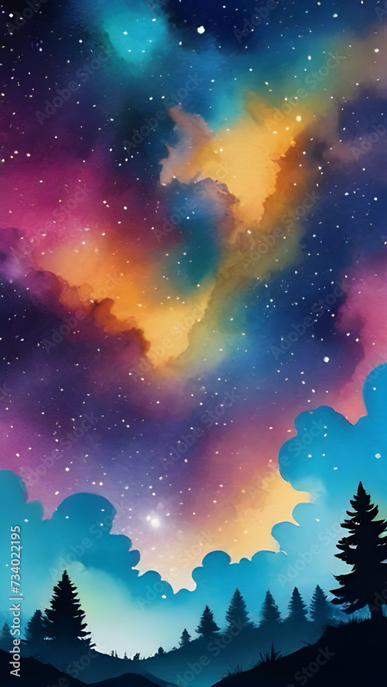 Fototapeta premium Exploring the Wonders of our Universe Through Art.