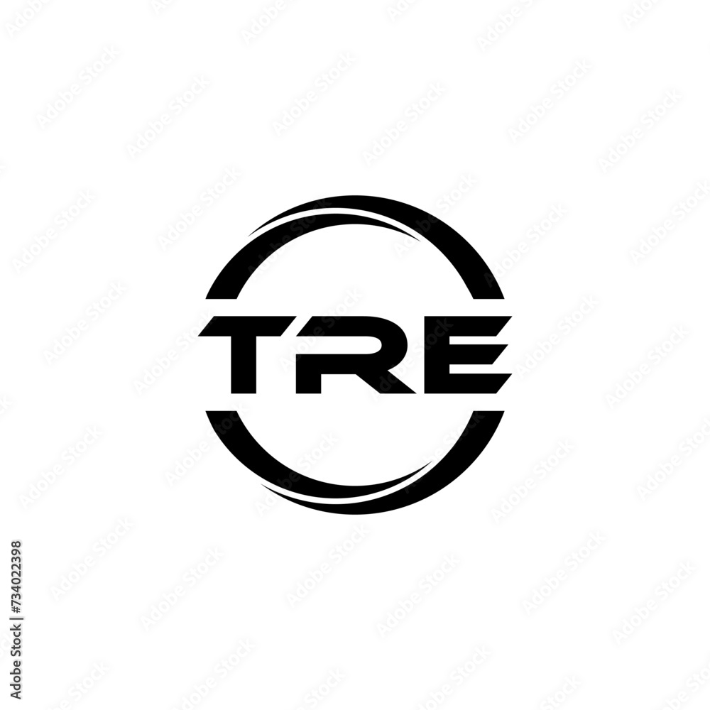 TRE letter logo design with white background in illustrator, cube logo, vector logo, modern alphabet font overlap style. calligraphy designs for logo, Poster, Invitation, etc. TRE letter logo design with white background in illustrator, cube logo, vector logo, modern alphabet font overlap style. calligraphy designs for logo, Poster, Invitation, etc.