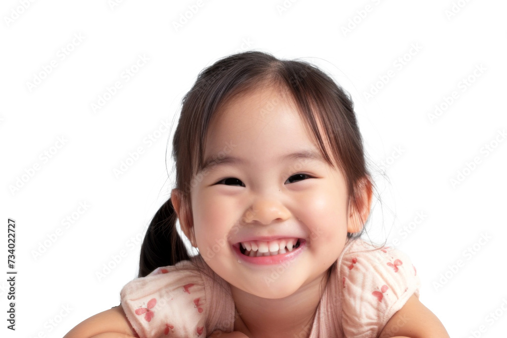 Studio portrait of a cute happy little girl with a beautiful smile isolated on transparent png background. Studio portrait of a cute happy little girl with a beautiful smile isolated on transparent png background.