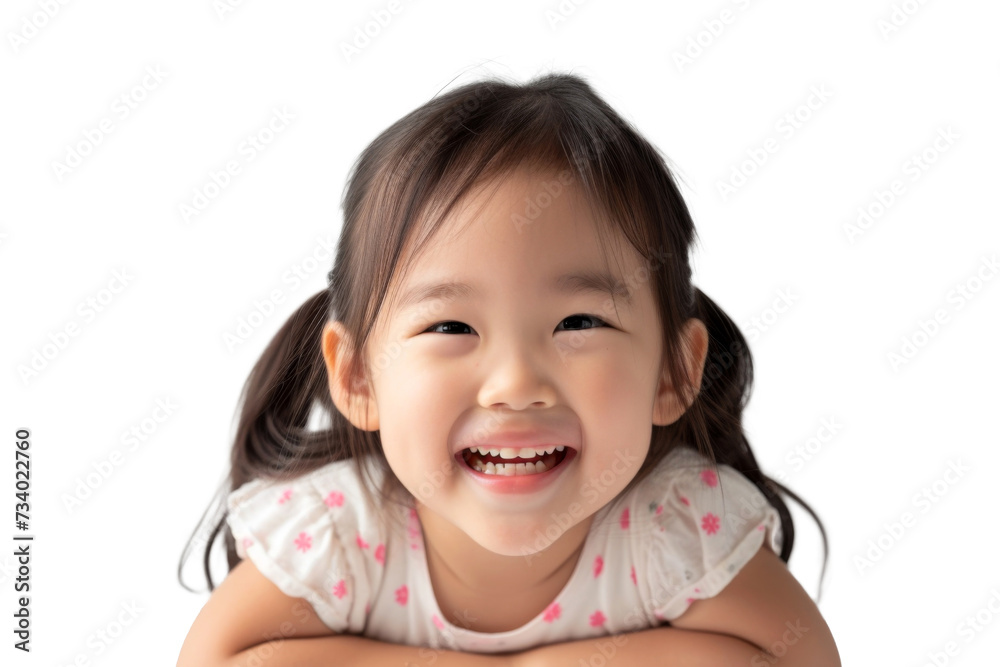 Studio portrait of a cute happy little girl with a beautiful smile isolated on transparent png background. Studio portrait of a cute happy little girl with a beautiful smile isolated on transparent png background.