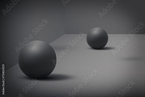 Balls in a room