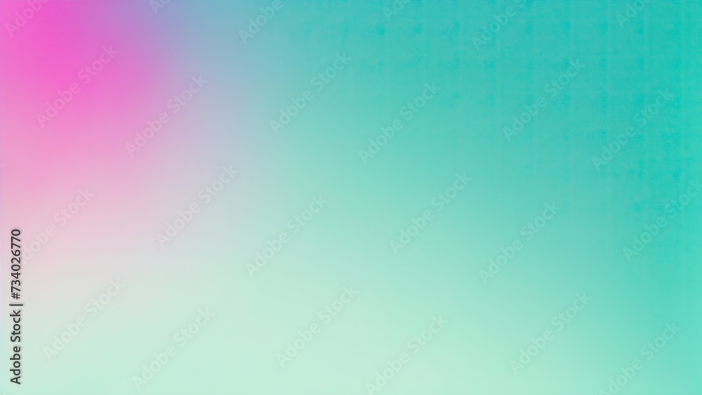 Abstract Cyan, teal, green, and pink grainy gradient background Abstract Cyan, teal, green, and pink grainy gradient background