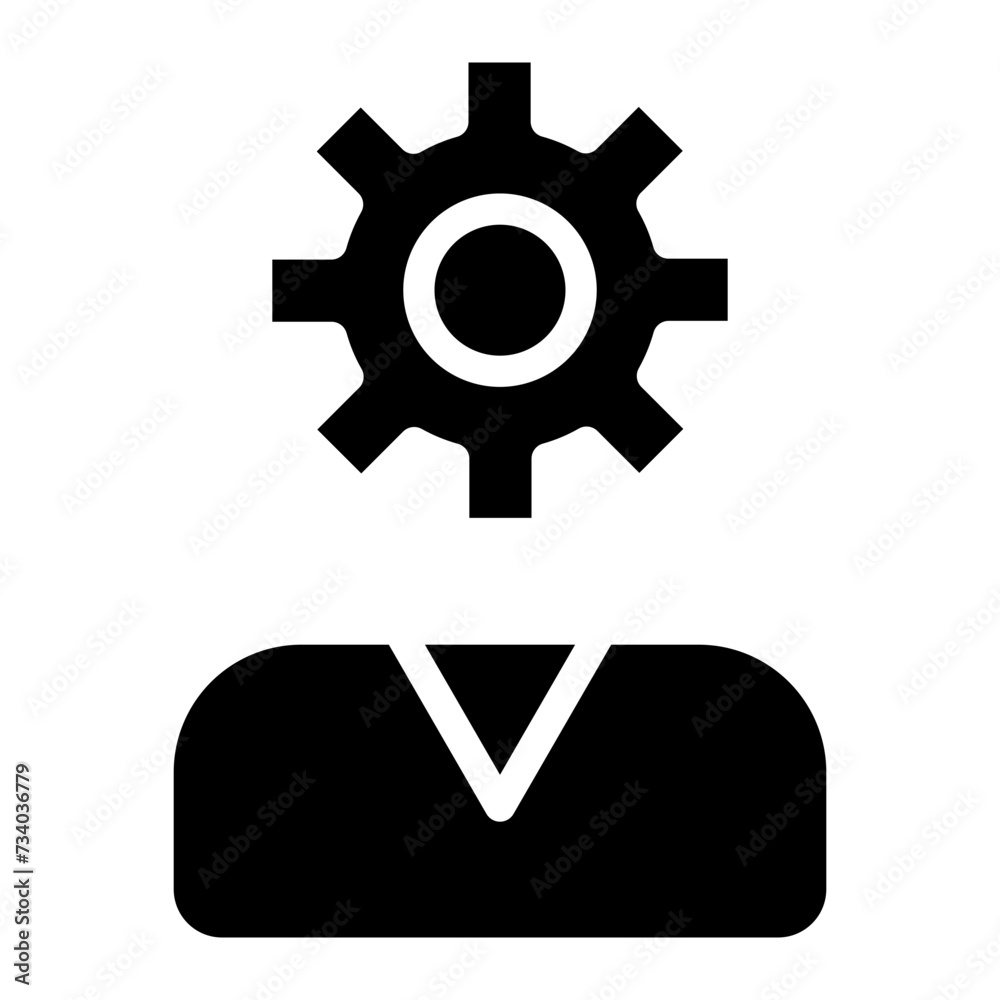 productivity glyph icon productivity glyph icon